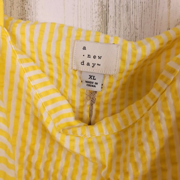 A New Day Sleeveless Pullover Seersucker Dress XL - Picture 6 of 7